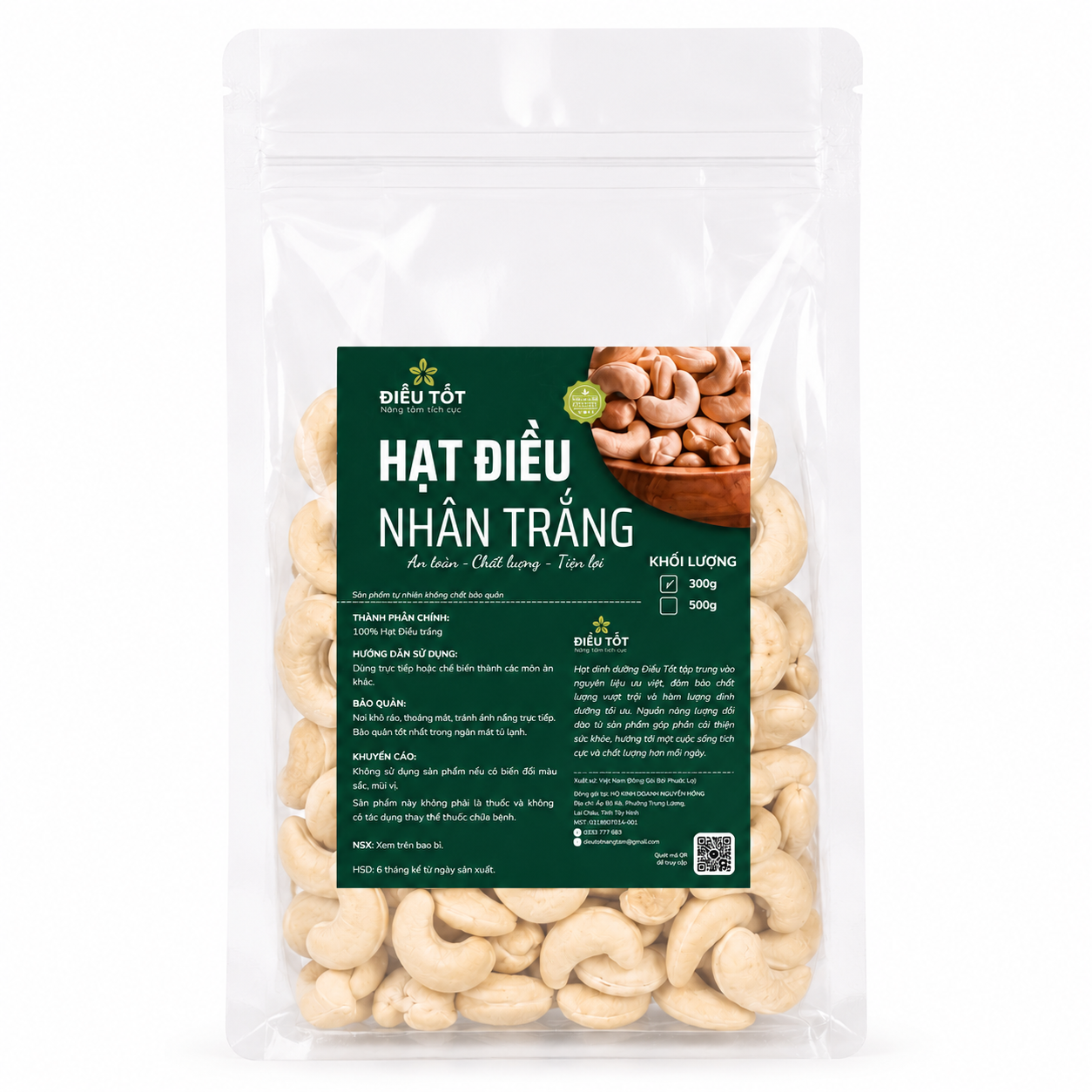 Hạt Điều Nhân Trắng Bình Phước - ảnh 2